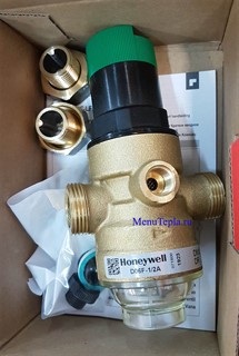 Редукционный клапан Honeywell D06F  - 1/2" A для холодной воды - фото 10255