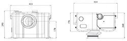 Канализационная установка Speroni WC 670 - фото 7457