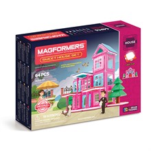 Магнитный конструктор MAGFORMERS 705001 Sweet House Set - фото 7961