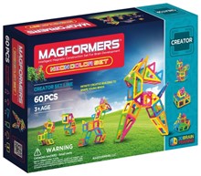 Магнитный конструктор MAGFORMERS 63110/703003 Neon color 60 - фото 8423