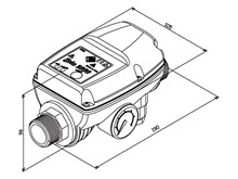 Пресс-контроль Italtecnica BRIO-M с таймером и проводами - фото 8807