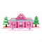 Магнитный конструктор MAGFORMERS 705001 Sweet House Set - фото 7966